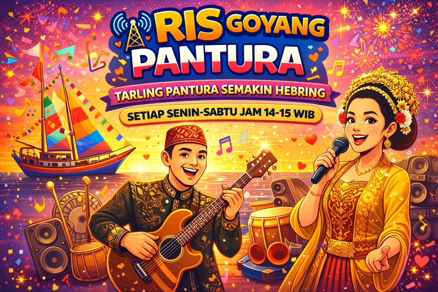 RIS GOYANG PANTURA